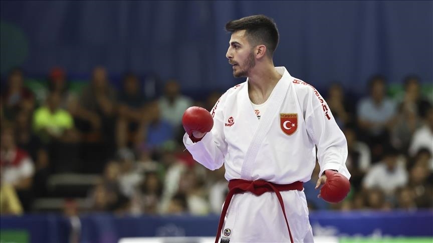 Turkish karateka Samdan wins gold in Mediterranean Games