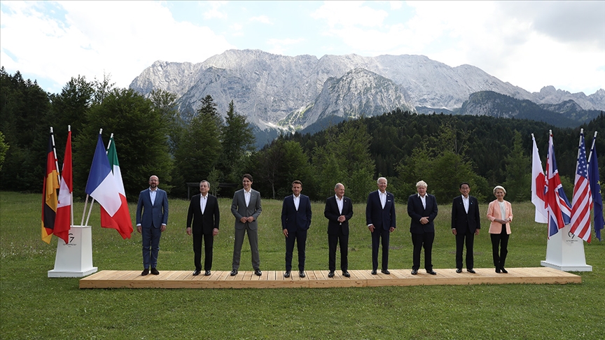 G7 liderlerinden Ukrayna'ya 'gerektiği sürece' askeri ve mali destek taahhüdü
