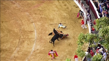 Se desploma una gradería en una plaza de toros en medio de una corrida en El Espinal, Colombia