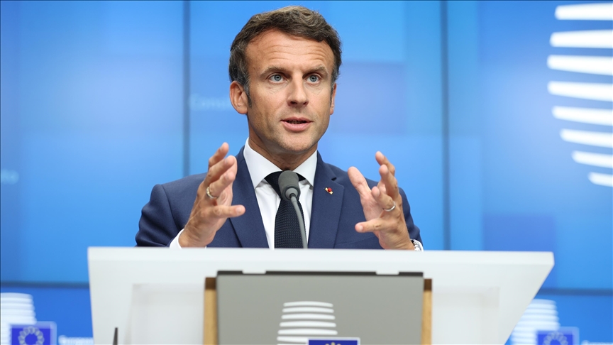Macron says Europe wants to control fuel, gas prices to prevent surge