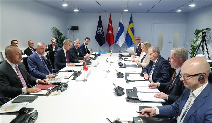 В Мадриде стартовал саммит лидеров Турции, Финляндии, Швеции и НАТО 