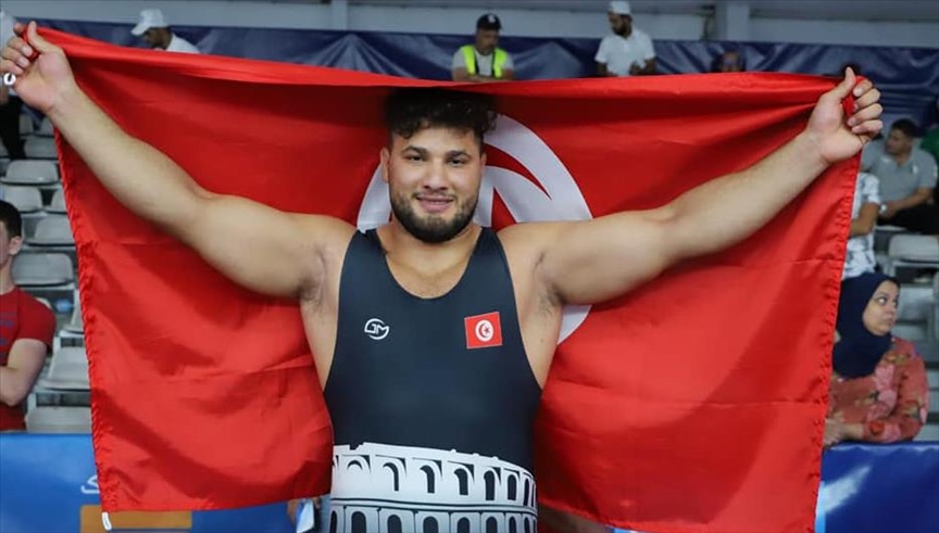 J.M. Oran 2022 : médaille de bronze pour le lutteur tunisien Amine Guennichi
