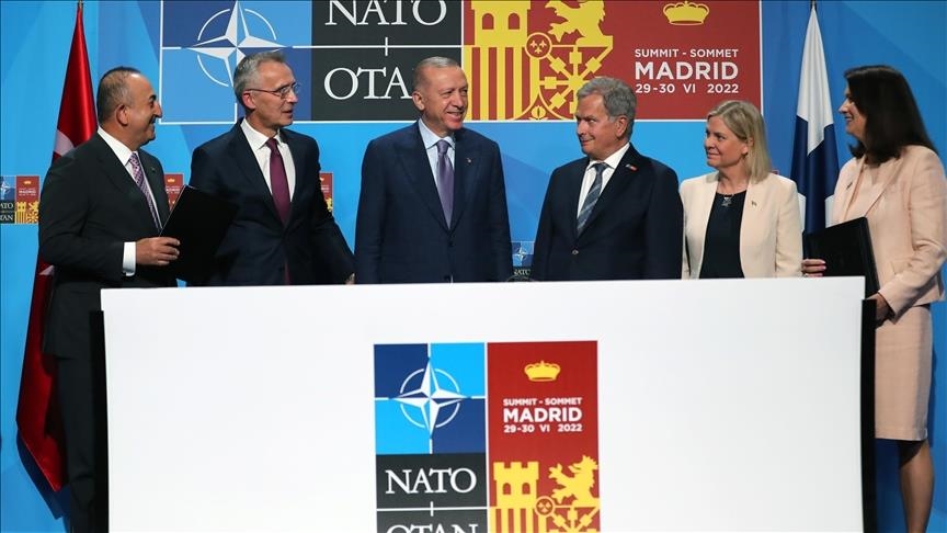 European media gives extensive coverage to memorandum on Nordic countries' NATO bids