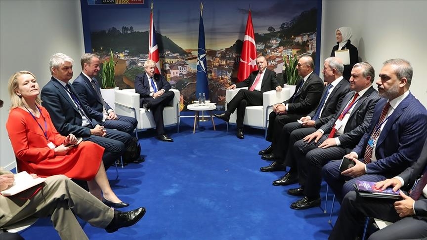 Джонсон приветствовал усилия Эрдогана по решению зернового кризиса 