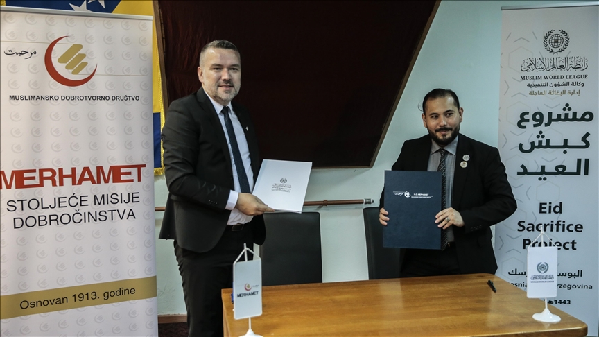 BiH: Merhamet potpisao sporazum o saradnji sa Regionalnim uredom Lige muslimanskog svijeta - Rabita