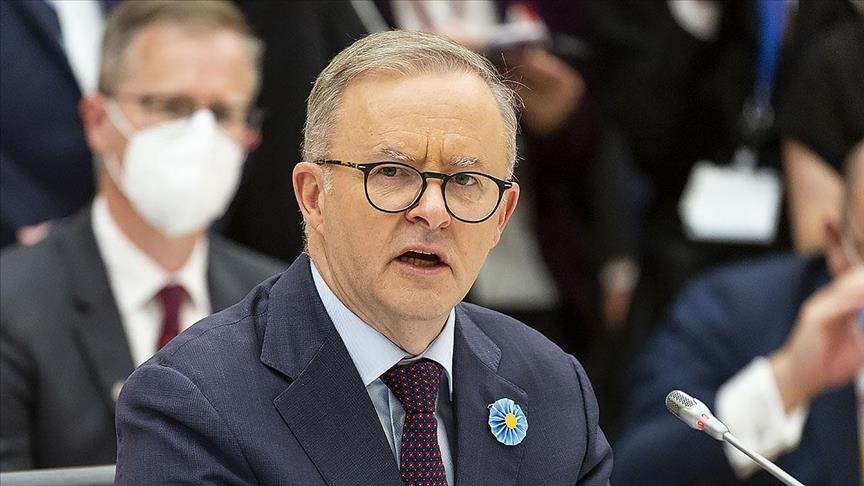 Australian premier accuses China of ‘economic coercion’ at NATO huddle