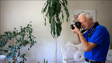 Edirneli fotoğraf sanatçısı 59 yıldır Kırkpınar'da anı ölümsüzleştiriyor