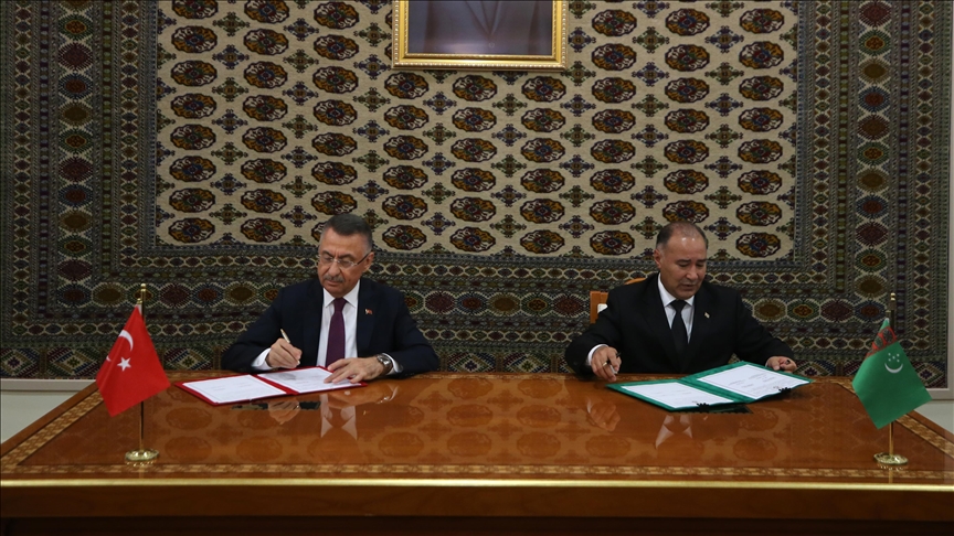 Türkmenistan ile Türkiye arasında ikili anlaşmalar imzalandı