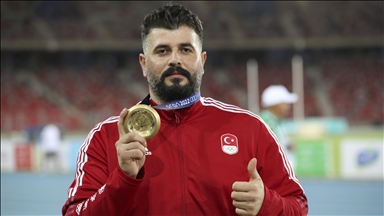 Turkish hammer thrower secures gold medal at Mediterranean Games