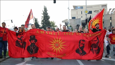 Shkup, protesta kundër propozimit francez që synon heqjen e vetos bullgare