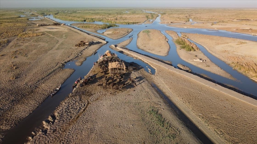Irak'ın doğa harikası 'Bataklıklar bölgesi' kuraklığın kurbanı oldu