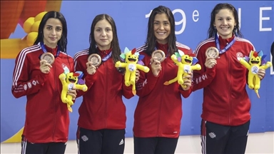 کسب 12 مدال در یک روز توسط کاروان ترکیه در بازی‌های مدیترانه