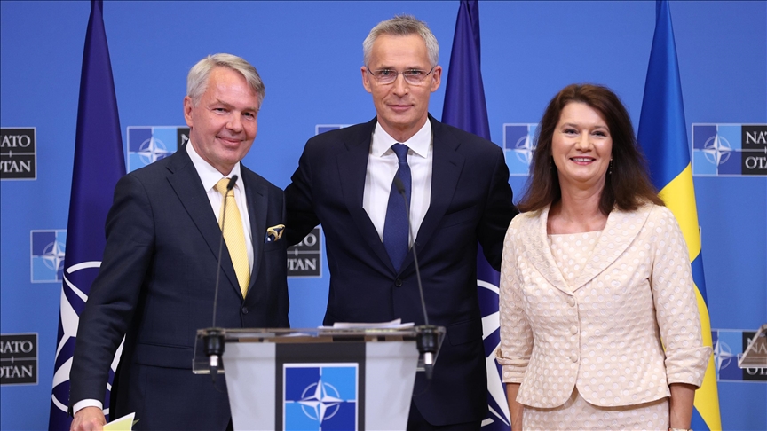 La OTAN firma los protocolos de adhesión de Suecia y Finlandia