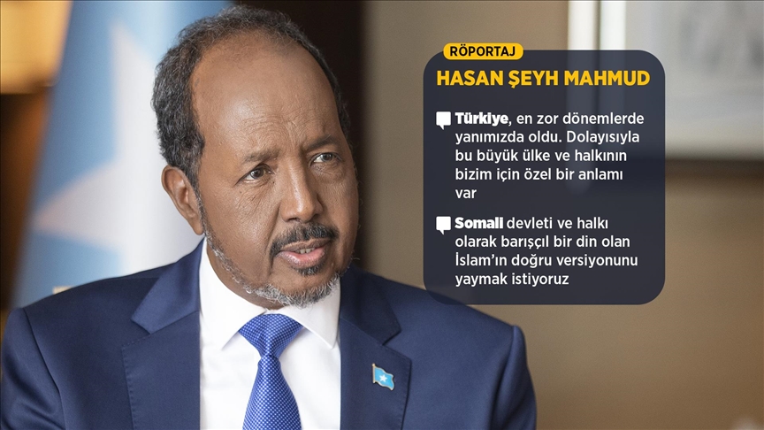 Somali Cumhurbaşkanı Mahmud: Türkiye ile hidrokarbonda ortaklığı görüşmeye başladık