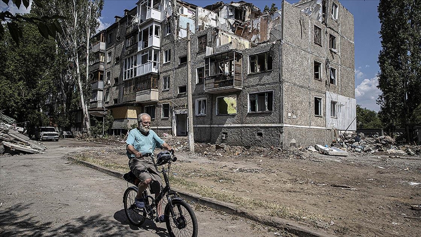 Ukrayna'nın Karadeniz bölgesindeki liman kenti Mıkolayiv savaşın izlerini taşıyor