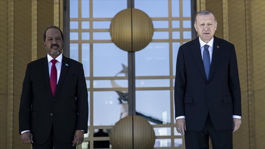 Türkiye : le Président somalien accueilli avec une cérémonie officielle