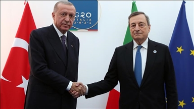 Erdogan: Turki dan Italia tingkatkan kerja sama dalam industri pertahanan