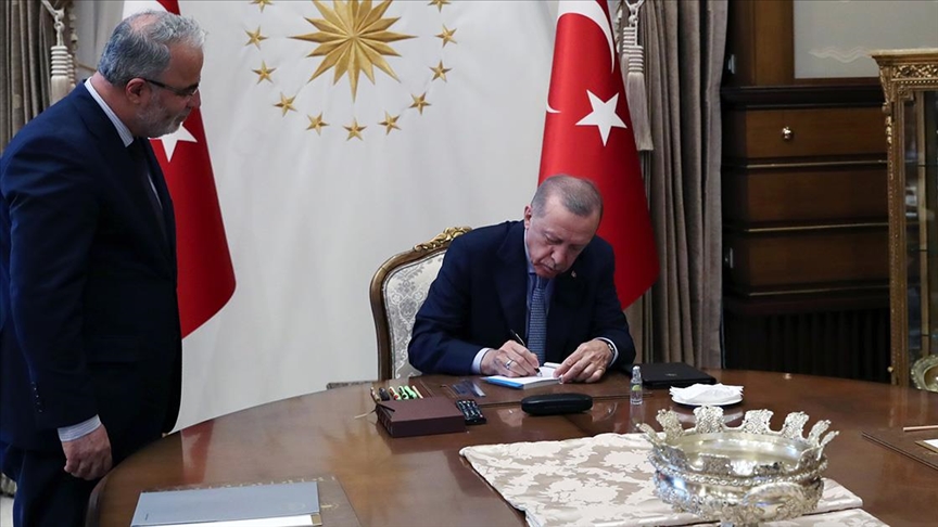 Cumhurbaşkanı Erdoğan, Türkiye Diyanet Vakfına kurban bağışında bulundu