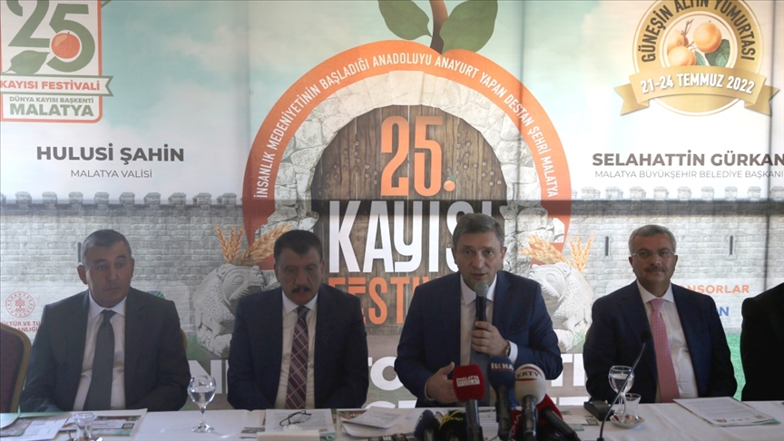 Malatya'da kayısı festivali gerçekleştirilecek