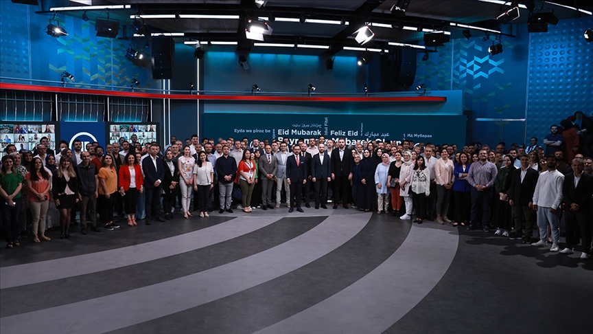 Anadolu Ajansı’nda bayramlaşma programı