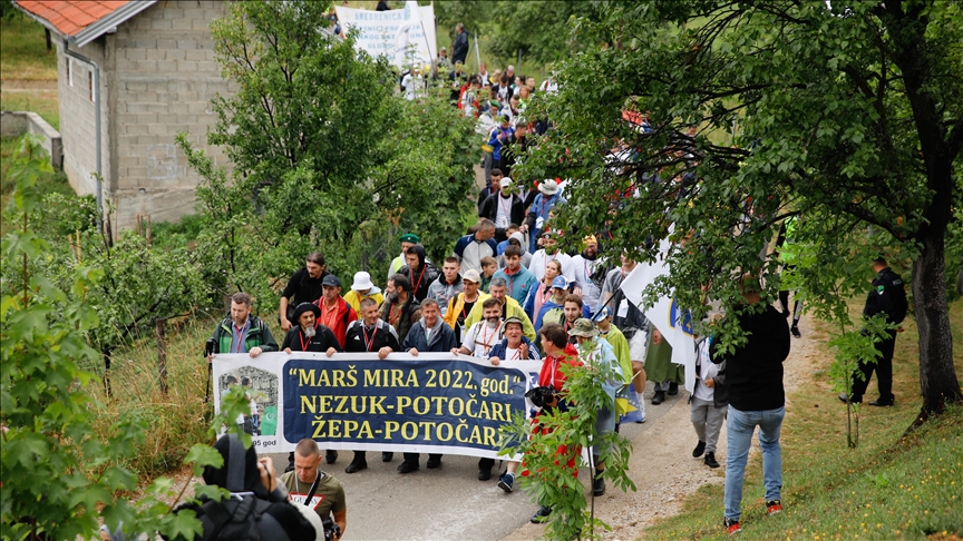 Peace march kicks off to honor victims of Srebrenica genocide