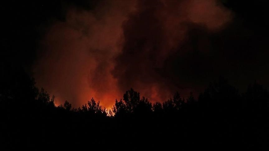 Southern France hit with massive blaze
