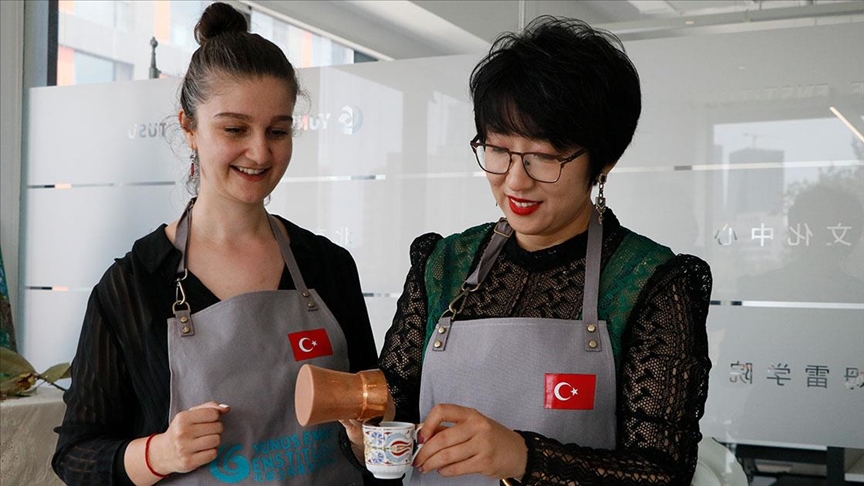 Türk kahvesi Pekin'de tanıtıldı