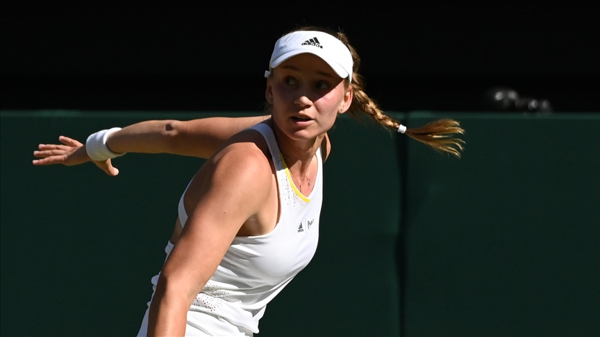 Wimbledon'da Rybakina tek kadınlarda şampiyonluğa ulaştı