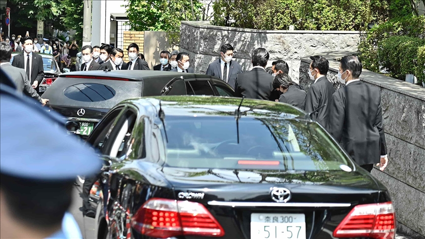 El cuerpo del ex primer ministro japonés Shinzo Abe llegó a Tokio