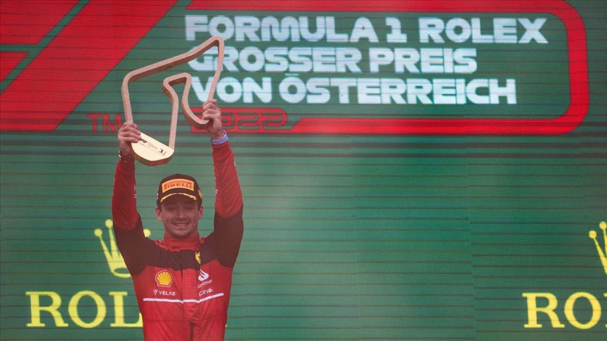 F1 Avusturya Grand Prix'sini Leclerc kazandı