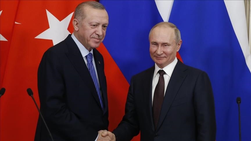 Erdogan et Poutine discutent du projet de corridor céréalier