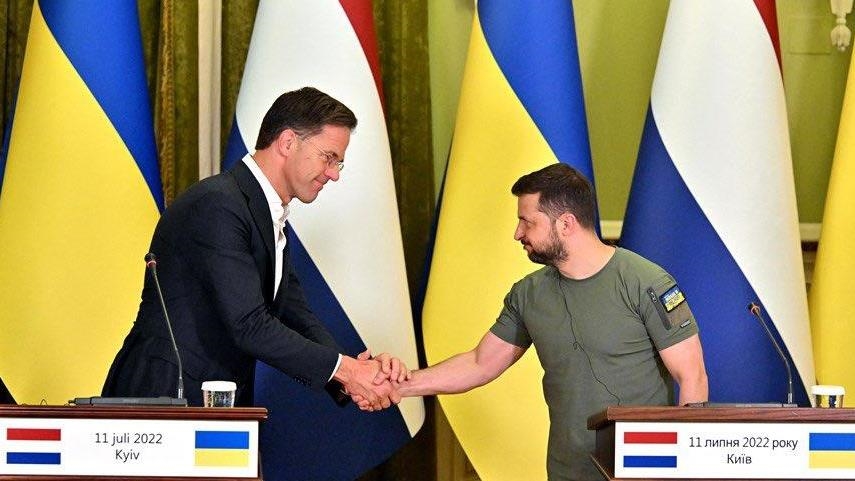 Dutch premier visits Ukraine for 1st time since start of war