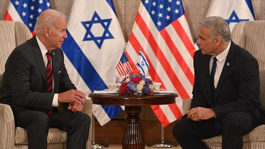Байден встретился в Западном Иерусалиме с премьером Израиля