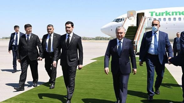 Сердар Бердымухамедов прибыл в Самарканд