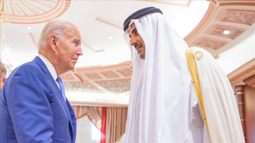 Les développements régionaux et internationaux au menu d'une rencontre entre Biden et l'émir du Qatar