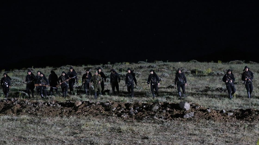Giresun'un 42. ve 47. gönüllü alaylarının vatan savunması kısa film oluyor