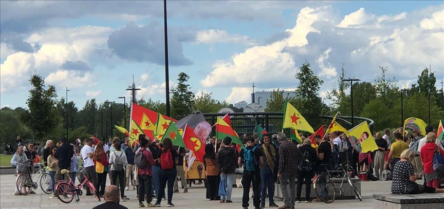 Alîgirên YPG/PKKyê li Fînlandiyayê çalakî li dar xistin