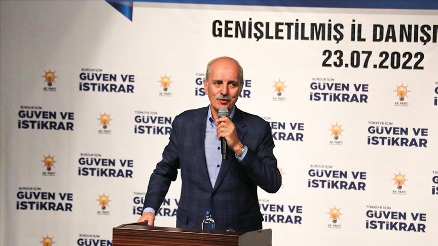 AK Parti Genel Başkanvekili Kurtulmuş: Terör, Türkiye başta olmak üzere bu coğrafyanın geleceğine bir suikasttir