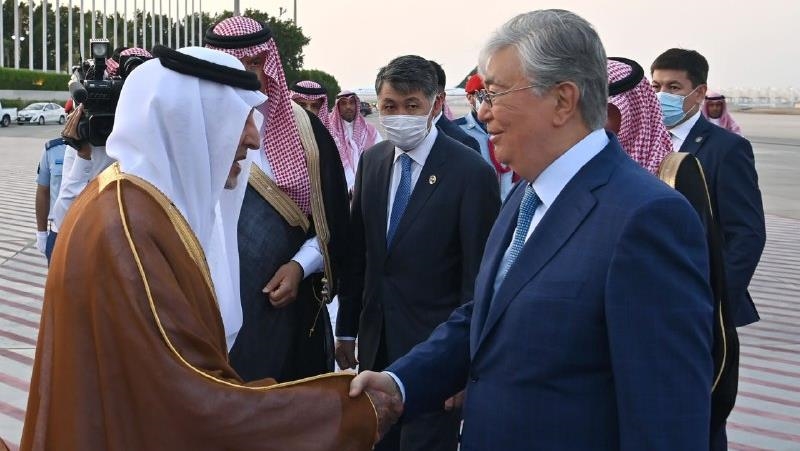 Президент Казахстана прибыл с официальным визитом в Джидду