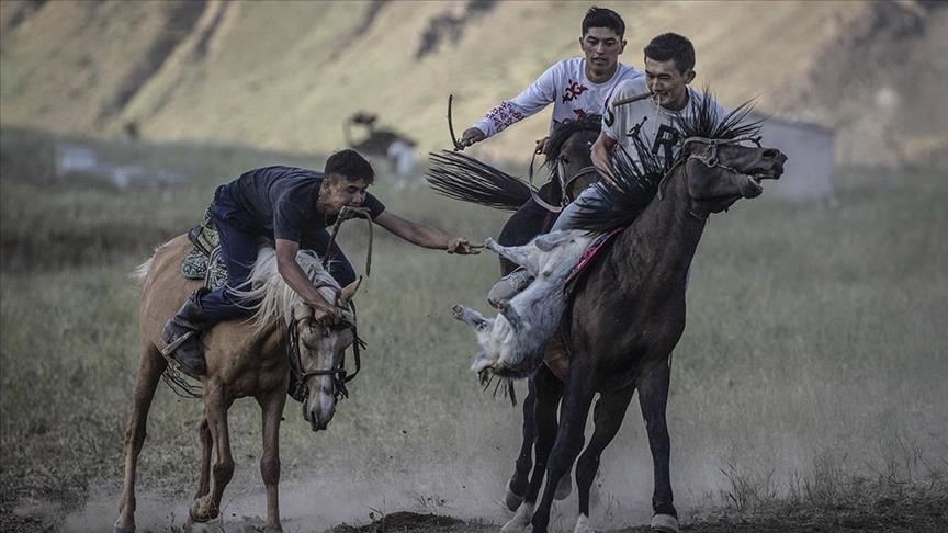 حفاظت تُرک‌های قرقیز از ورزشی قدیمی "کؤک‌بؤرو"