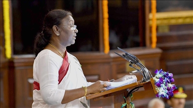 Hindistan'ın 15. Cumhurbaşkanı seçilen Draupadi Murmu yemin etti