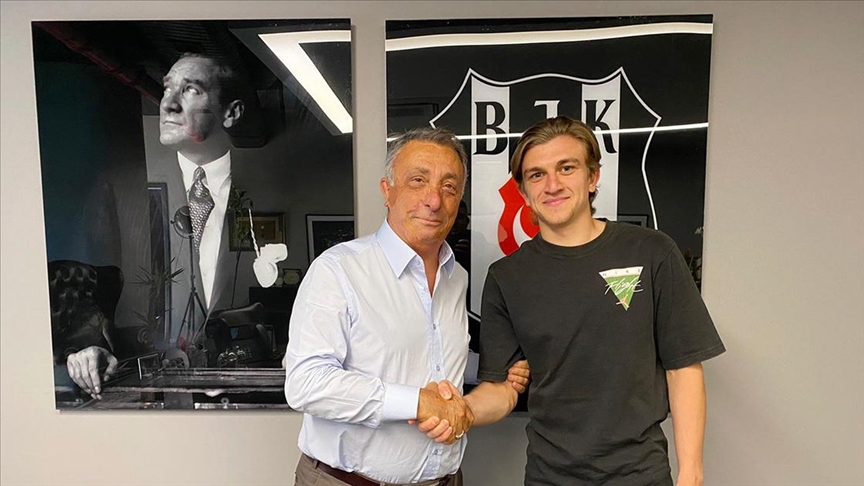 Beşiktaş Kulübü Başkanı Çebi, Rıdvan Yılmaz'a başarı diledi