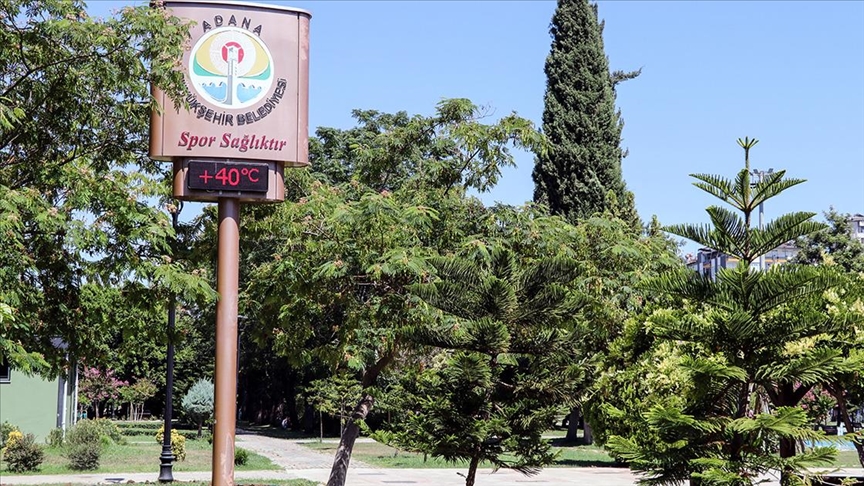 Adana'da sıcak hava etkili oluyor 