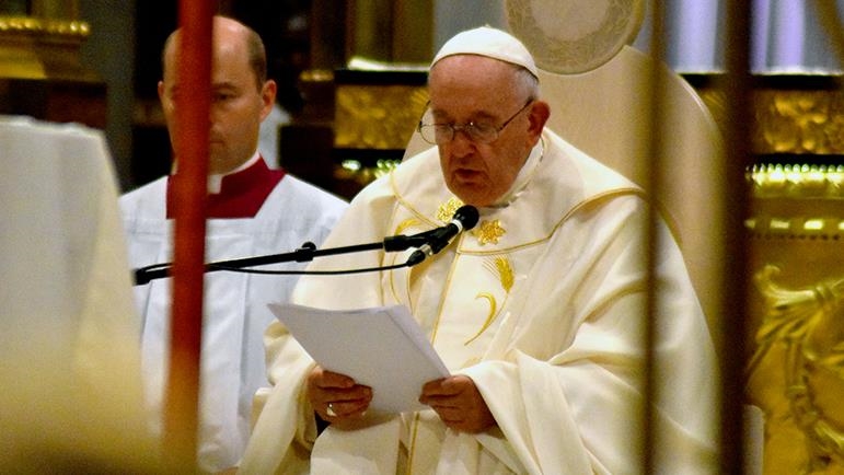 La segunda misa del Papa Francisco en Canadá se vio empañada por protestas contra la 'doctrina del descubrimiento' 