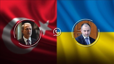 Turkish, Ukrainian ministers discuss grain shipments