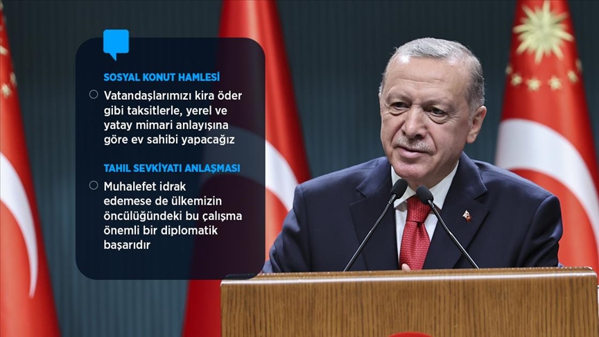 Cumhurbaşkanı Erdoğan: Cumhuriyet tarihinin en büyük sosyal konut hamlesini başlatıyoruz