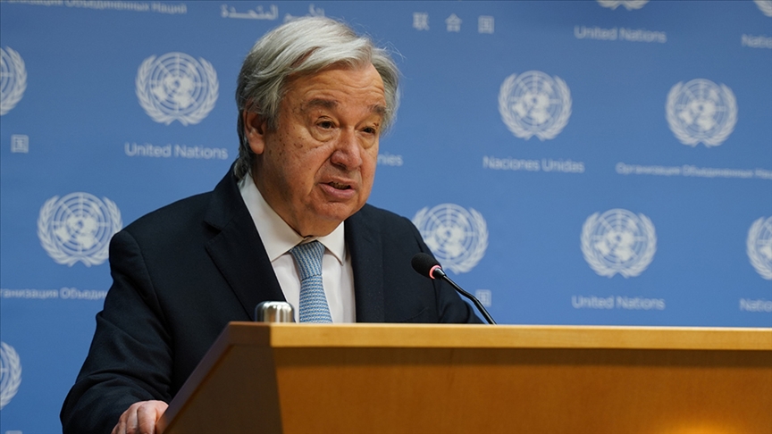 BM Genel Sekreteri Guterres'ten Ukrayna'dan ayrılan tahıl yüklü gemi için Türkiye'ye övgü