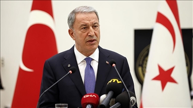 Bakan Akar: Türkiye Cumhuriyeti, Kıbrıs'taki garantörlük görevini eksiksiz şekilde yerine getirmeyi sürdürecek