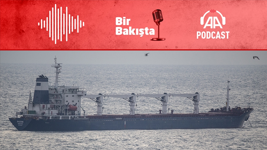 Odessa'dan gelen gemi İstanbul Boğazı Karadeniz girişinde