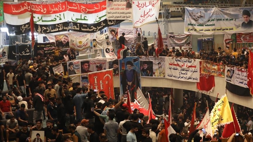 فراخوان صدر برای «ادامه تحصن و انتخابات زودهنگام» در عراق